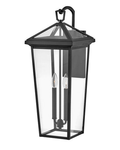 Hinkley Lighting Alford Place Medium Wall Mount Lantern Museum Black LED Bulb(s) Included 25658MB-LL