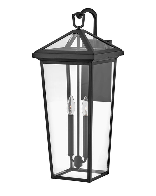 Hinkley Lighting Alford Place Medium Wall Mount Lantern Museum Black 25658MB