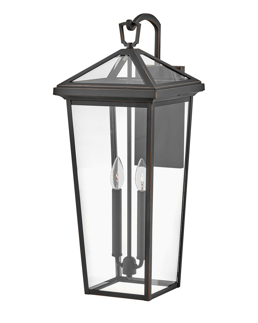 Hinkley Lighting Alford Place Medium Wall Mount Lantern Oil Rubbed Bronze 25658OZ