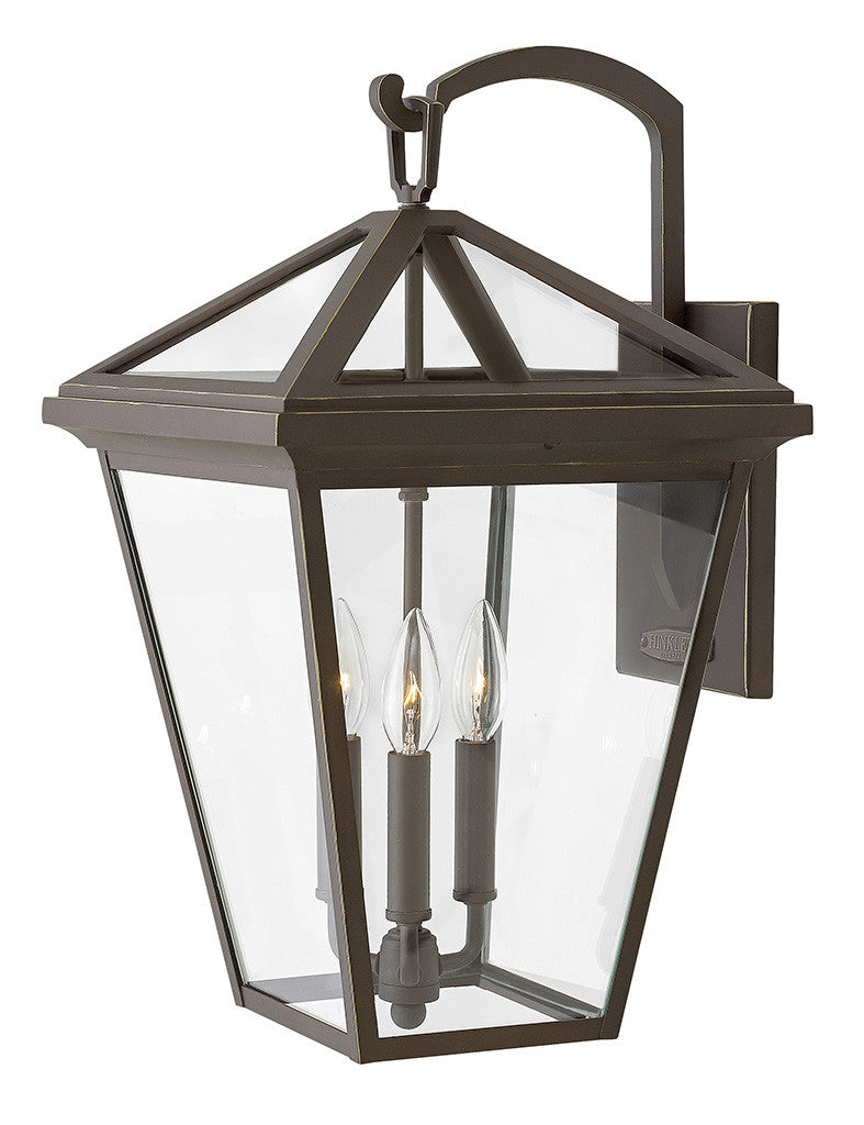 Hinkley Lighting Alford Place Large Wall Mount Lantern Oil Rubbed Bronze LED Bulb(s) Included 2565OZ-LL