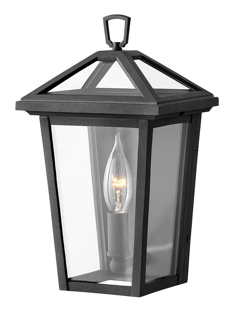 Hinkley Lighting Alford Place Extra Small Wall Mount Lantern Museum Black LED Bulb(s) Included 2566MB-LL