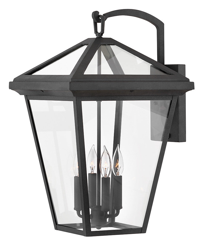 Hinkley Lighting Alford Place Extra Large Wall Mount Lantern Museum Black LED Bulb(s) Included 2568MB-LL