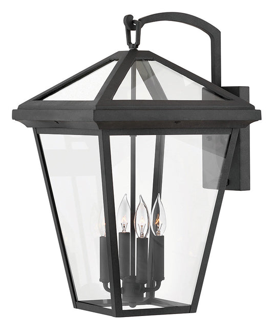 Hinkley Lighting Alford Place Extra Large Wall Mount Lantern Museum Black 2568MB