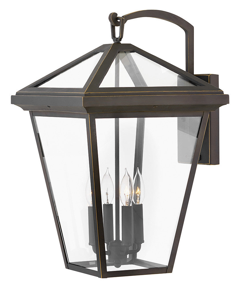 Hinkley Lighting Alford Place Extra Large Wall Mount Lantern Oil Rubbed Bronze LED Bulb(s) Included 2568OZ-LL