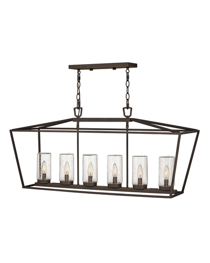 Hinkley Lighting Alford Place Six Light Linear Oil Rubbed Bronze 2569OZ