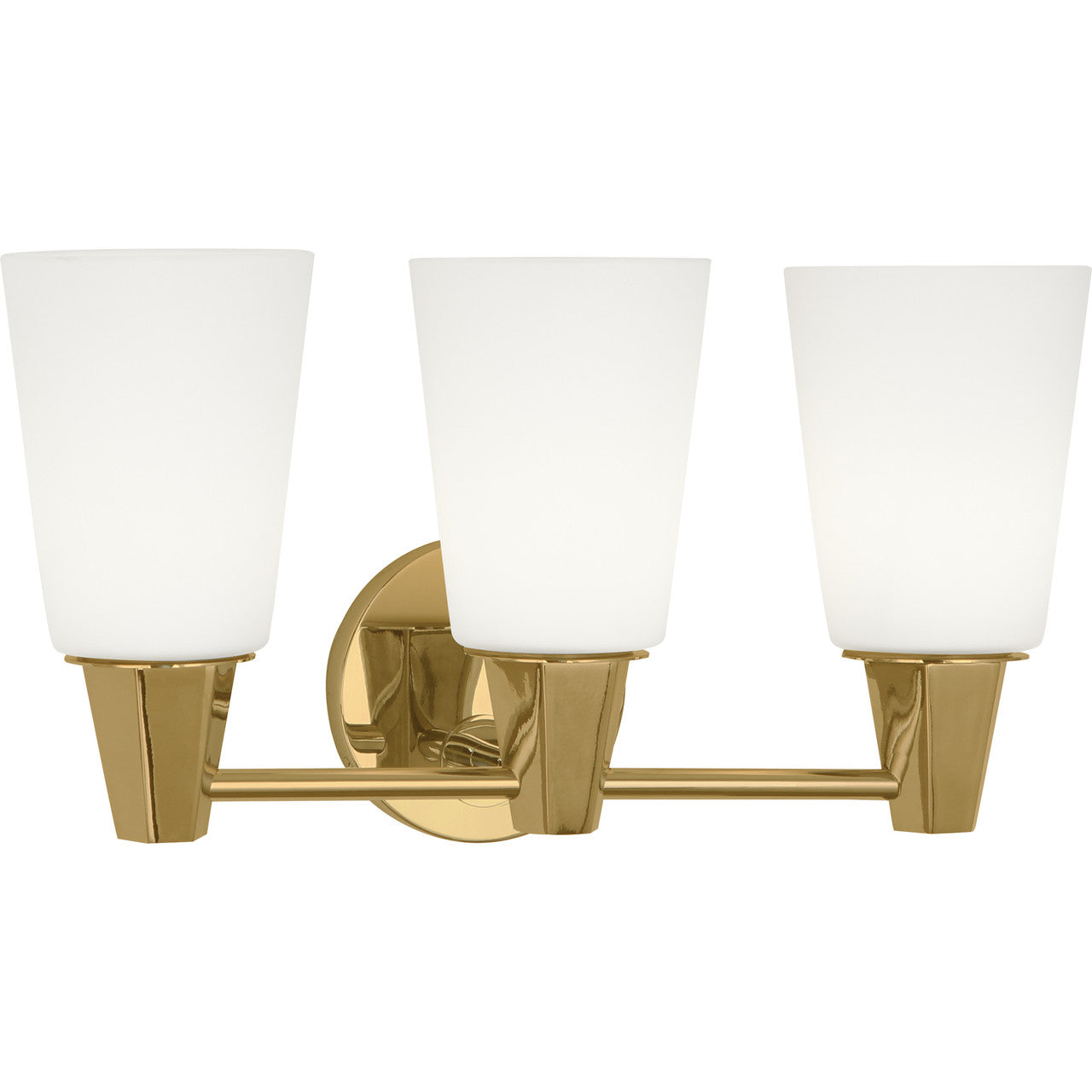 Robert Abbey Wheatley Wall Sconce in Modern Brass 256F