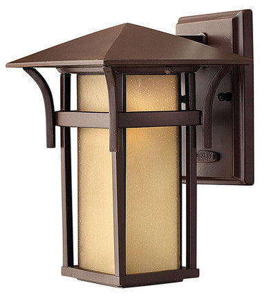 Hinkley Lighting Harbor Small Wall Mount Lantern Anchor Bronze Integrated LED Bulb(s) 2570AR-LED