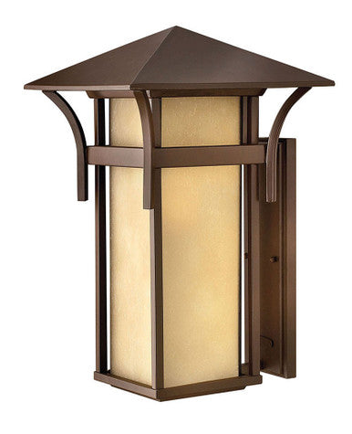 Hinkley Lighting Harbor Extra Large Wall Mount Lantern Anchor Bronze Integrated LED Bulb(s) 2579AR-LED