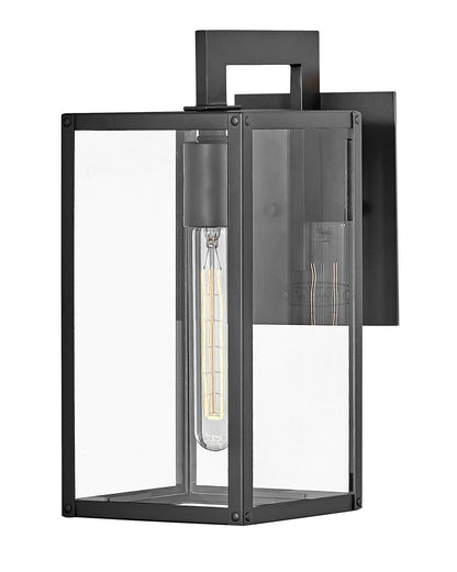 Hinkley Lighting Max Small Wall Mount Lantern Black LED Bulb(s) Included 2590BK-LL