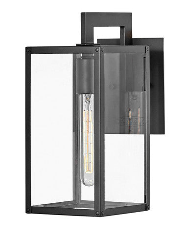 Hinkley Lighting Max Small Wall Mount Lantern Black LED Bulb(s) Included 2590BK-LL