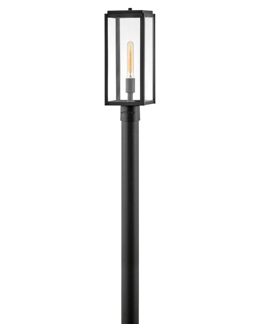 Hinkley Lighting Max Medium Post Top or Pier Mount Lantern Black LED Bulb(s) Included 2591BK-LL