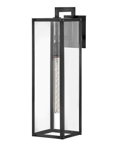 Hinkley Lighting Max Large Wall Mount Lantern Black 2595BK