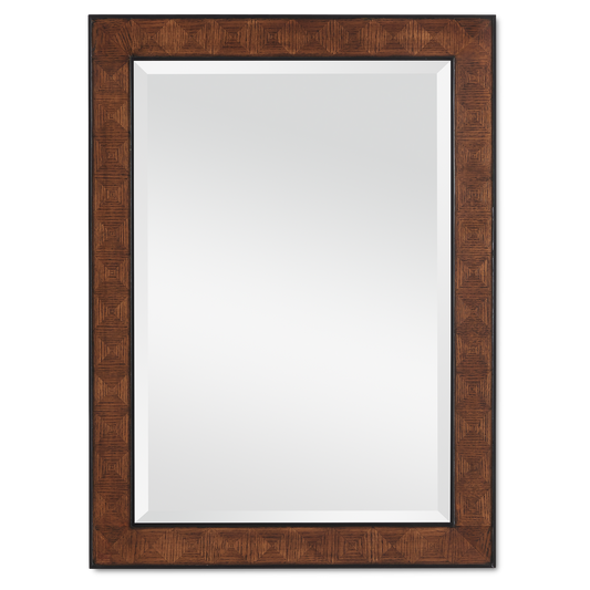 Currey & Co. 30" Dorian Rectangular Wall Mirror 1000-0143