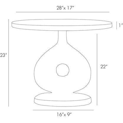 Arteriors Home Seth End Table 2602