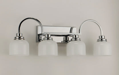 Maxim Swale 4-Light Bath Vanity in Polished Chrome 26064WTPC