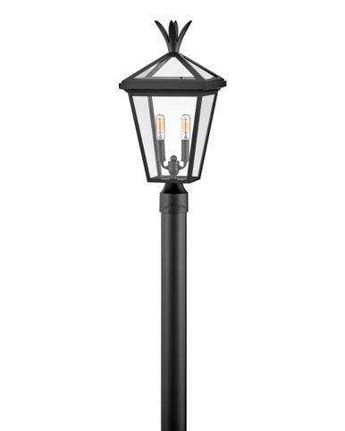 Hinkley Lighting Palma Large Post Top or Pier Mount Lantern Black 26091BK