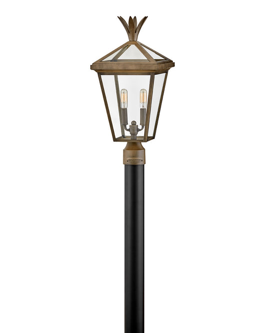 Hinkley Lighting Palma Large Post Top or Pier Mount Lantern Burnished Bronze 26091BU