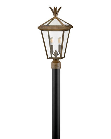 Hinkley Lighting Palma Large Post Top or Pier Mount Lantern Burnished Bronze 26091BU