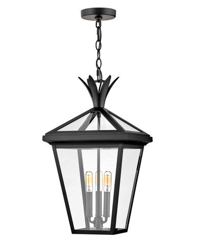 Hinkley Lighting Palma Large Hanging Lantern Black 26092BK