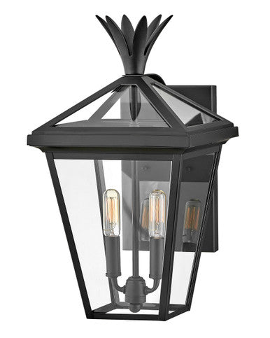 Hinkley Lighting Palma Medium Wall Mount Lantern Black 26094BK