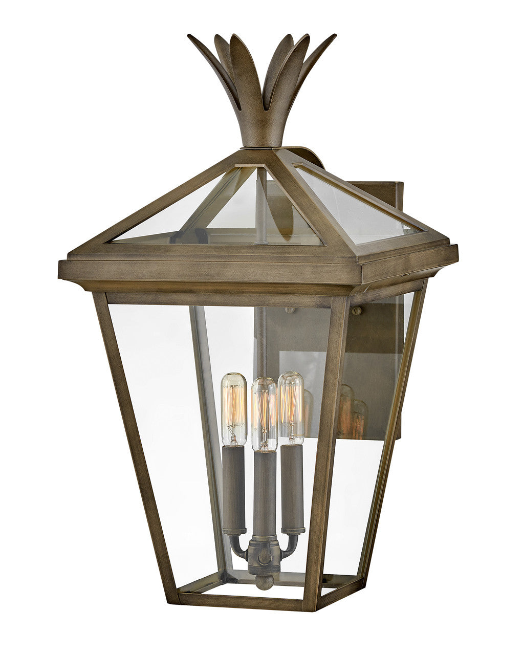 Hinkley Lighting Palma Large Wall Mount Lantern Burnished Bronze 26095BU