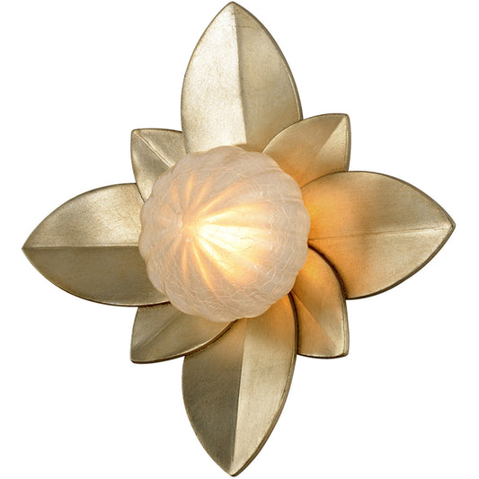 Corbett Lighting Gigi Wall Sconce in Silver Leaf 261-13