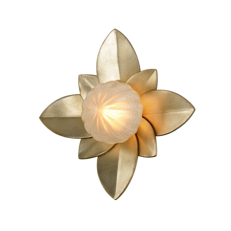 Corbett Lighting Gigi Wall Sconce in Silver Leaf 261-13