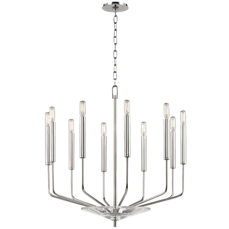 Hudson Valley Lighting Gideon Chandelier in Polished Nickel 2610-PN