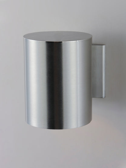 Maxim Outpost 1-Light 7.25"H Outdoor Wall Sconce in Brushed Aluminum 26101AL