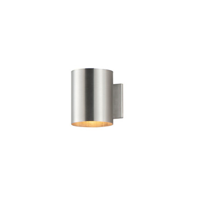 Maxim Outpost 1-Light 7.25"H Outdoor Wall Sconce in Brushed Aluminum 26101AL