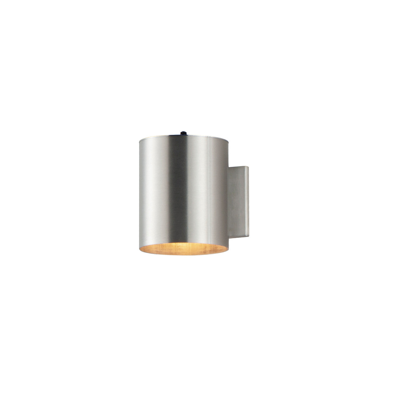 Maxim Outpost 1-Light 6"W x 7.25"H OD Wall Sconce w/PHC in Brushed Aluminum 26106AL/PHC