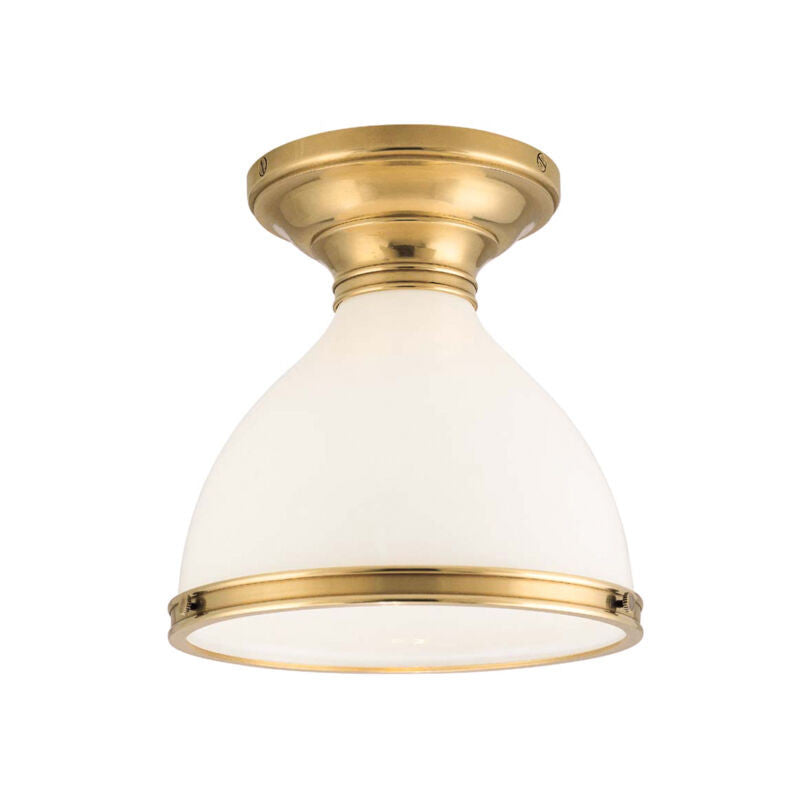 Hudson Valley Lighting Randolph Semi Flush in Aged Brass 2612-AGB