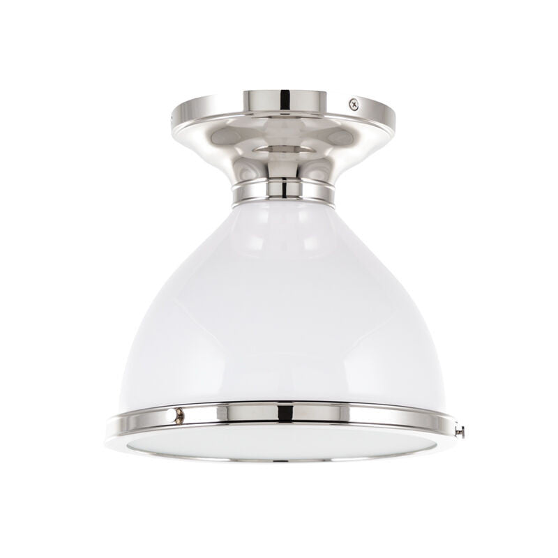 Hudson Valley Lighting Randolph Semi Flush in Polished Nickel 2612-PN