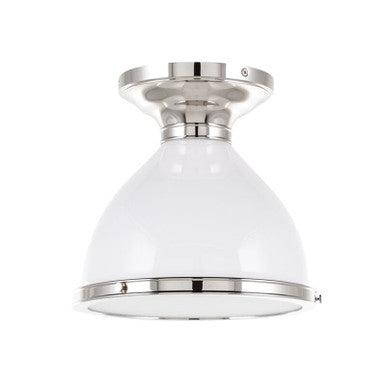 Hudson Valley Lighting Randolph Semi Flush in Polished Nickel 2612-PN