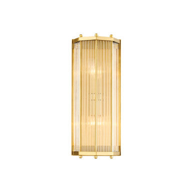 Hudson Valley Lighting Wembley Wall Sconce in Aged Brass 2616-AGB