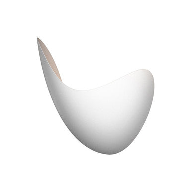 Sonneman Lighting Waveforms™ Left LED Sconce in Satin White 2670.03W