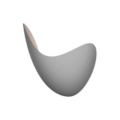 Sonneman Lighting Waveforms™ Left LED Sconce in Dove Gray 2670.18W