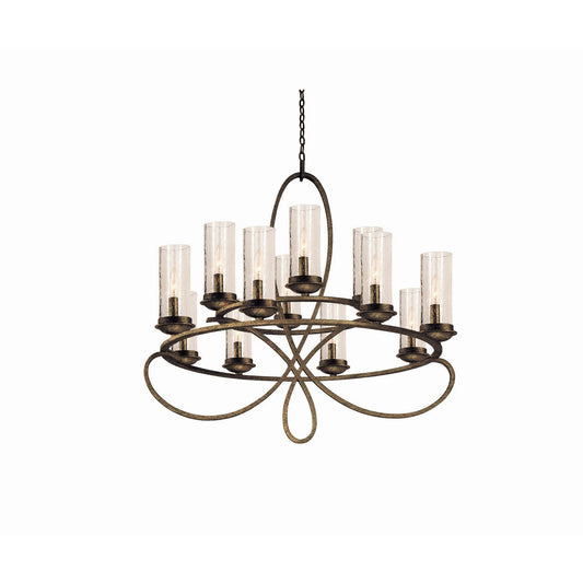 Kalco Grayson 12 Light Chandelier 2675HB/1100