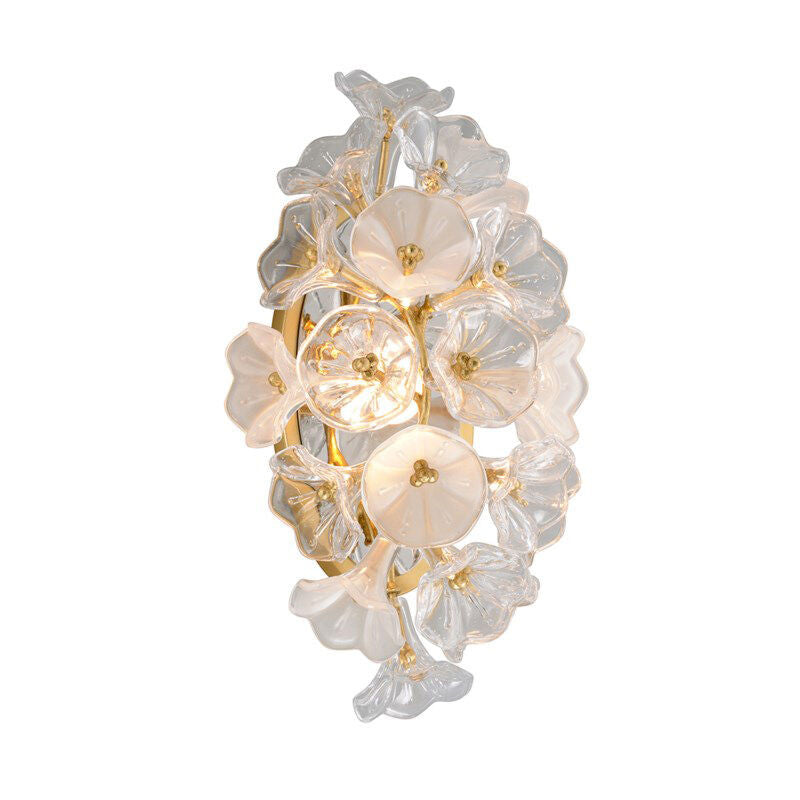 Corbett Lighting Jasmine Wall Sconce in Gold Leaf 268-11-GL