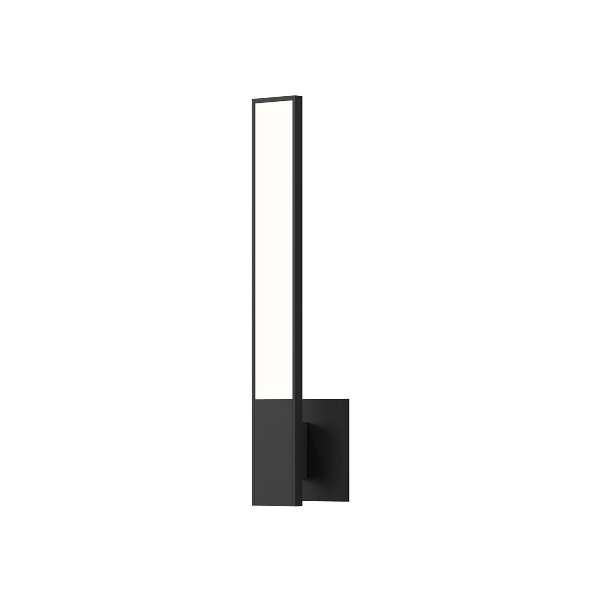 Sonneman Lighting Planes LED Sconce in Satin Black 2680.25