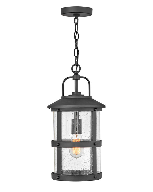 Hinkley Lighting Lakehouse Medium Hanging Lantern Black LED Bulb(s) Included 2682BK-LL