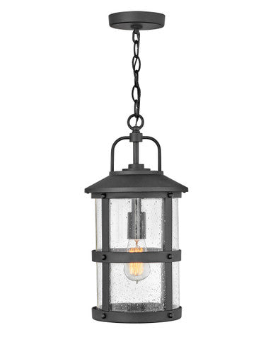 Hinkley Lighting Lakehouse Medium Hanging Lantern Black LED Bulb(s) Included 2682BK-LL