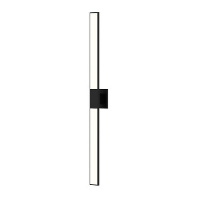 Sonneman Lighting Planes™ 40" LED Double Sconce in Satin Black 2684.25