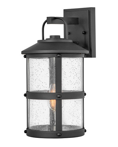 Hinkley Lighting Lakehouse Medium Wall Mount Lantern Black LED Bulb(s) Included 2684BK-LL