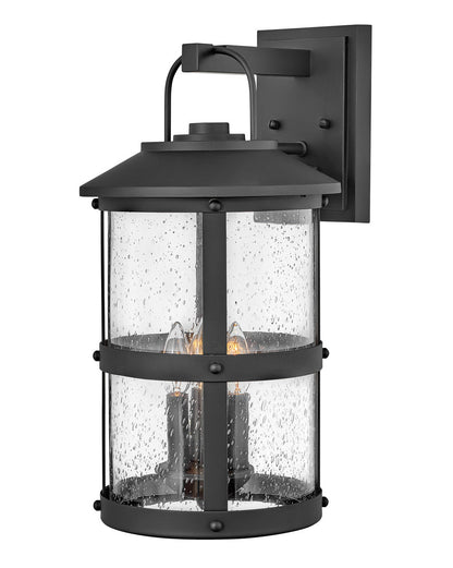 Hinkley Lighting Lakehouse Large Wall Mount Lantern Black LED Bulb(s) Included 2685BK-LL