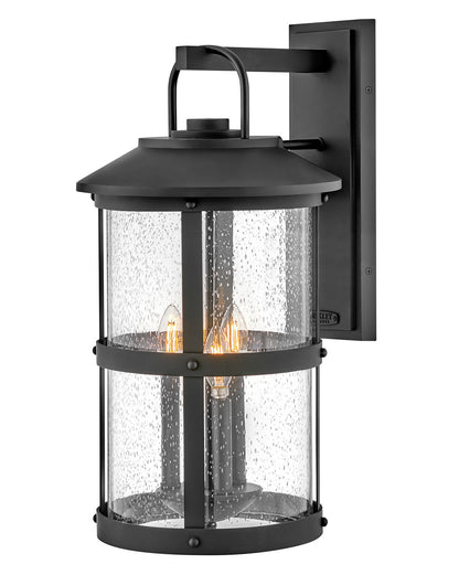 Hinkley Lighting Lakehouse Extra Large Wall Mount Lantern in Black 2688BK