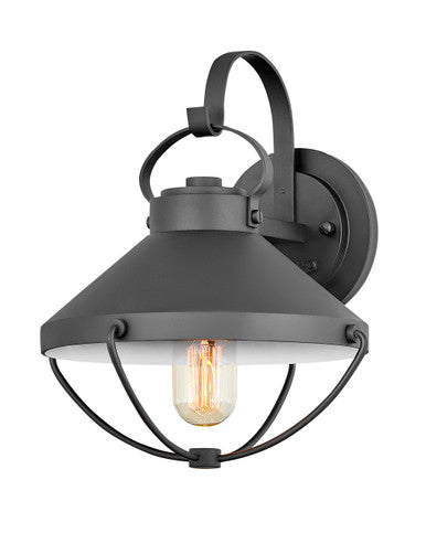 Hinkley Lighting Crew Small Wall Mount Lantern Black 2690BK