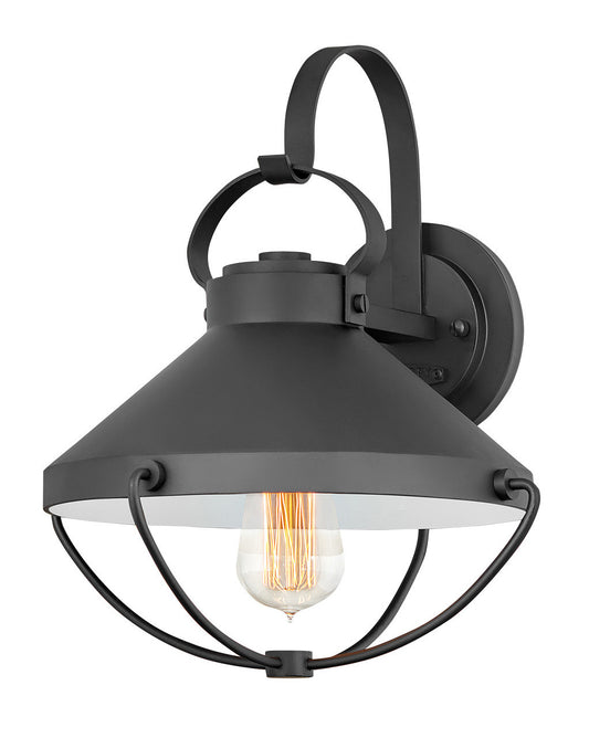 Hinkley Lighting Crew Medium Wall Mount Lantern Black 2694BK