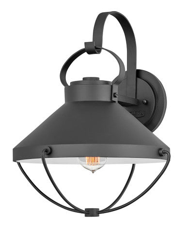 Hinkley Lighting Crew Large Wall Mount Lantern Black 2695BK