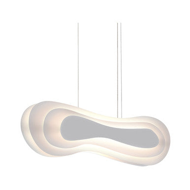 Sonneman Lighting Abstract Rhythms LED Pendant in Textured White 2696.98